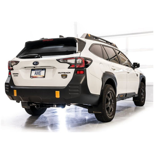 AWE 20-25 Subaru Outback (Wilderness & XT) 0FG Catback Exhaust w/Dual BashGuards