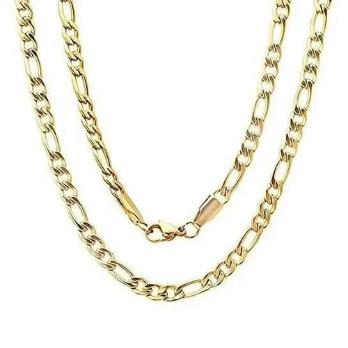 14K Gold Filled Figaro Necklace 20" Unisex