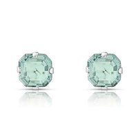 14k Gold Filled High Polish Finsh Crystal Tree of Life Stud Earrings