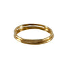 14K Gold Filled Stackable Twist Ring Minimal Everyday Band