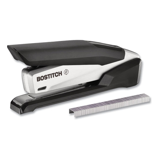 Bostitch® inPOWER+28™ Executive One-Finger™ 3-in-1 Eco-Friendly Desktop Stapler