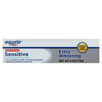 Equate Maximum Strength Sensitive Extra Whitening Toothpaste with Fluoride; 4 oz EasyOptionXY LLC