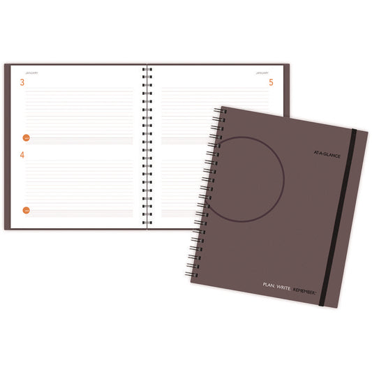 AT-A-GLANCE® Plan. Write. Remember.® Planning Notebook Two Days Per Page