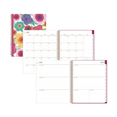 Blue Sky® Mahalo Academic Year Create-Your-Own Cover Weekly/Monthly Planner