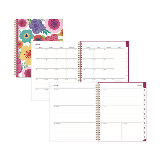 Blue Sky® Mahalo Academic Year Create-Your-Own Cover Weekly/Monthly Planner