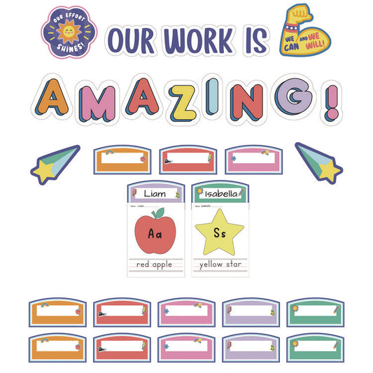 Carson-Dellosa Education Work Display Bulletin Board Sets