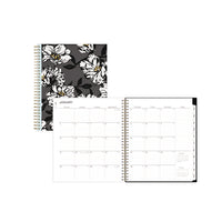 Blue Sky® Baccara Dark Monthly Planner