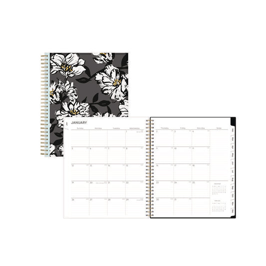 Blue Sky® Baccara Dark Monthly Planner