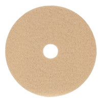 Boardwalk® Tan Burnishing Floor Pads
