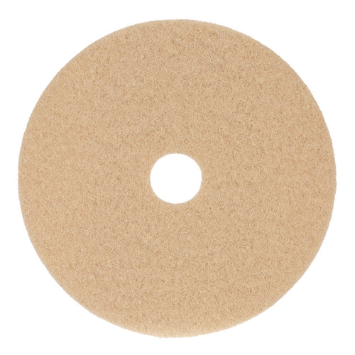 Boardwalk® Tan Burnishing Floor Pads