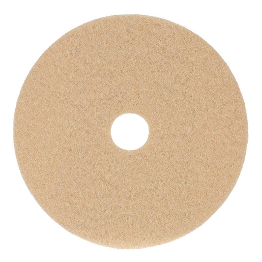 Boardwalk® Tan Burnishing Floor Pads