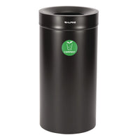 Alpine Industries 27 Gallon Stainless Steel Compost Can