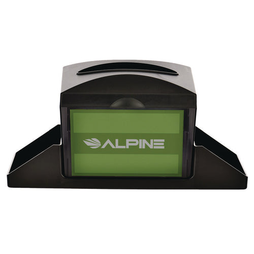 Alpine Industries Interfold Table Top Dispenser Napkin Holder with Caddy