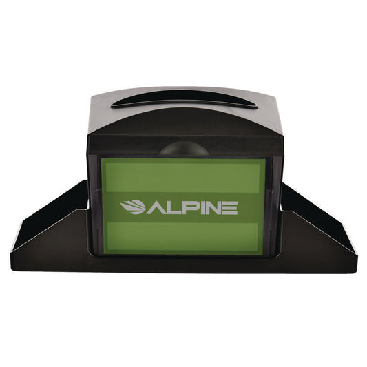 Alpine Industries Interfold Table Top Dispenser Napkin Holder with Caddy