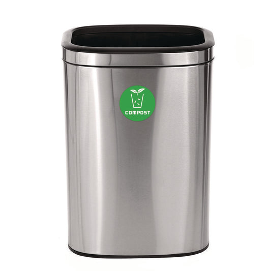 Alpine Industries 10.5 Gallon Compost Can