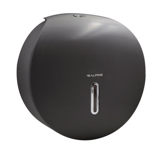 Alpine Industries Plastic Single Roll Jumbo Toilet Paper Dispenser