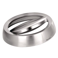 Alpine Industries 17 Gal. Stainless Steel Swivel Trash Can Cover