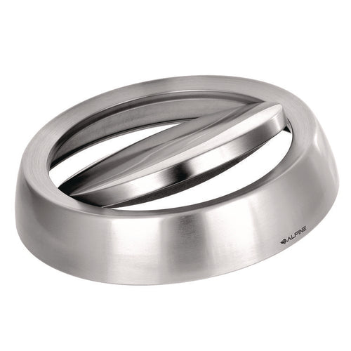 Alpine Industries 17 Gal. Stainless Steel Swivel Trash Can Cover