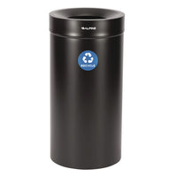 Alpine Industries 27 Gallon Stainless Steel Recycling Can