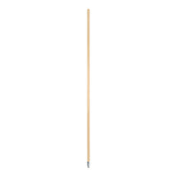 Boardwalk® Metal Tip Threaded Hardwood Broom Handle