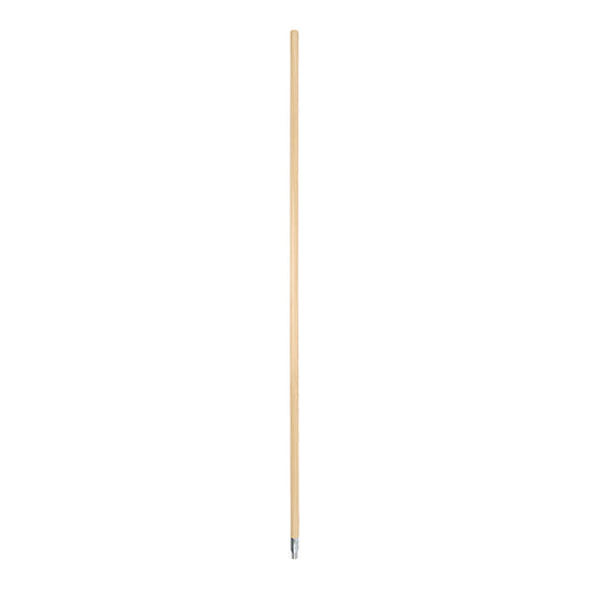 Boardwalk® Metal Tip Threaded Hardwood Broom Handle