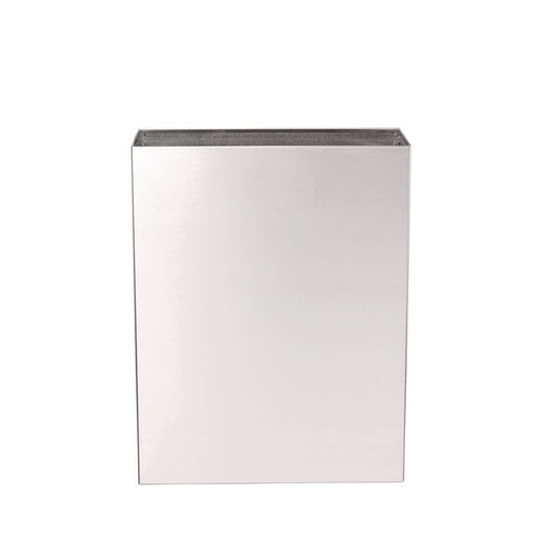 Alpine Industries Stainless Steel Surface-Mounted Waste Receptacle
