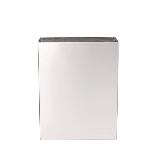 Alpine Industries Stainless Steel Surface-Mounted Waste Receptacle