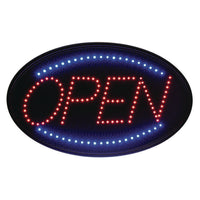 Alpine Industries LED Oval Open Sign