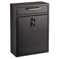 AdirOffice Large Ultimate Secure Drop Box Wall Mounted Mail Box