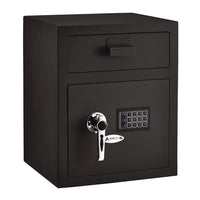 AdirOffice 1.1 cu. ft. Steel Digital Secure Money Deposit Safe with Digital keypad