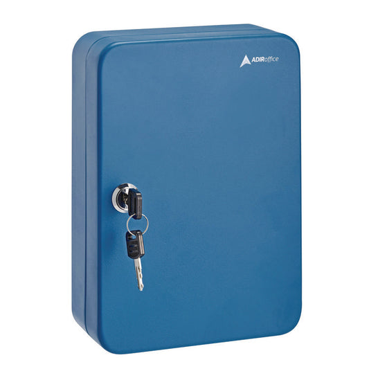 AdirOffice Steel Secure Key Cabinet with Key Lock