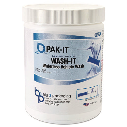 PAK-IT® Wash It Waterless Vehicle Wash