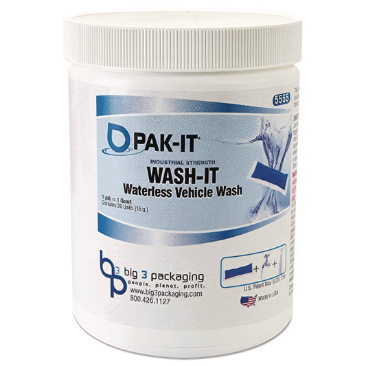 PAK-IT® Wash It Waterless Vehicle Wash