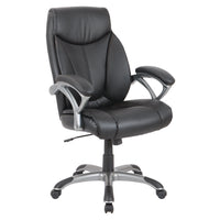 Alera® Fulford Bonded Leather High-Back Manager's Chair