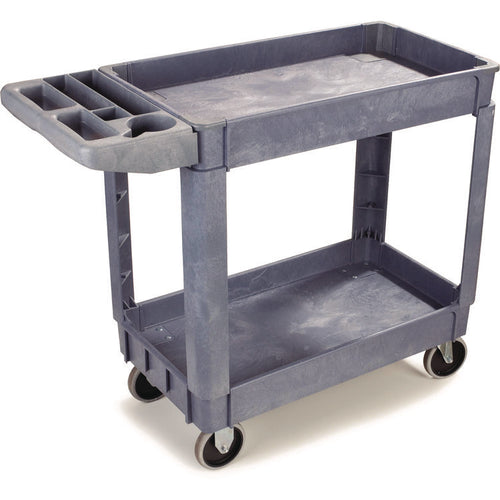 Boardwalk® Two-Shelf Utility Cart