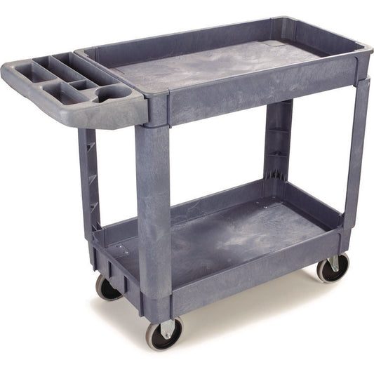 Boardwalk® Two-Shelf Utility Cart