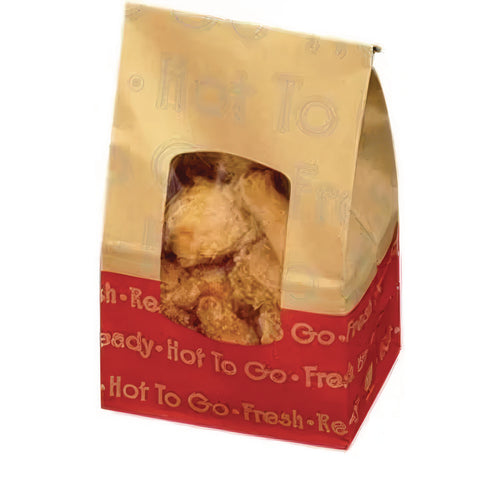 Bagcraft ToGo! EcoCraft® Grease-Resistant Deli Window Bag