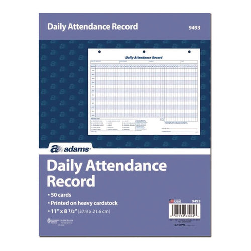 Adams® Attendance Records