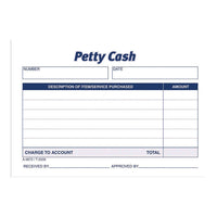 Adams® Petty Cash Receipts