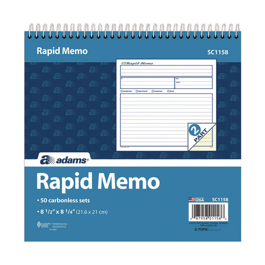 Adams® Rapid Memo Pad
