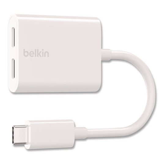Belkin® RockStar™ USB-C Audio + Charge Adapter