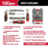 Hyper Tough 38-Piece Stubby Tool Set in Click Fit? Case, 42031CF EasyOptionXY LLC