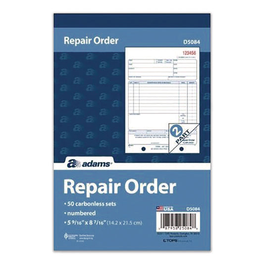 Adams® Multipart Repair Order Pad