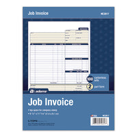 Adams® Multipart Job Invoice Forms