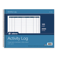 Adams® Activity Logbook