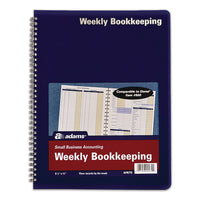 Adams® Weekly Bookkeeping Ledger