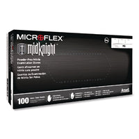 Ansell MICROFLEX® MidKnight® Powder-Free Nitrile Gloves