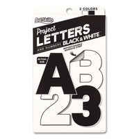 ArtSkills® Black and White Poster Letters and Numbers