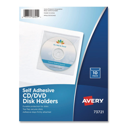 Avery® Self-Adhesive Media Pockets
