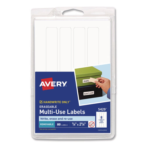 Avery® Erasable ID Labels